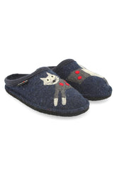 PANTOFOLE AUTUNNO/INVERNO UNISEX  BLU